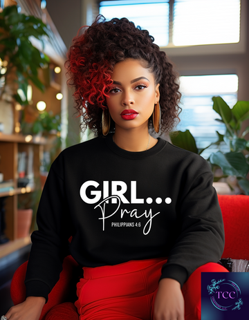 Girl Pray Sweatshirt